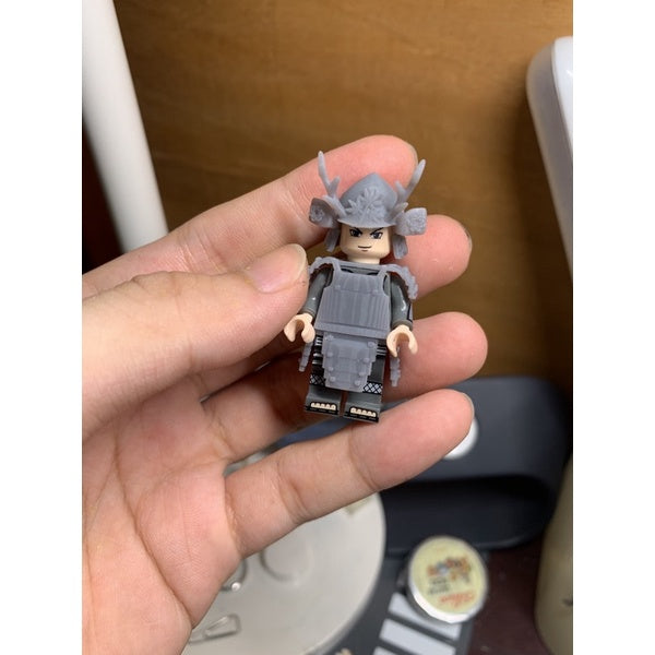Custom Minifigures Accessories: Samurai Armor Set (Chest + Leg + Helmet)