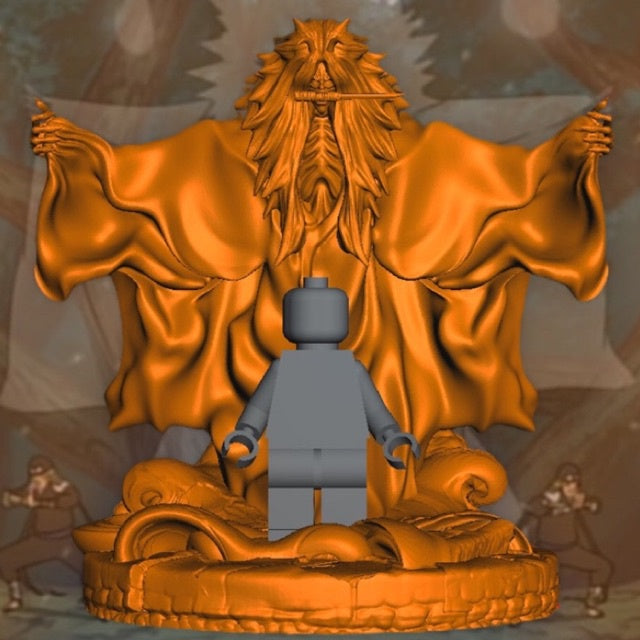 Dead Demon Wind End Custom Diorama Base – Naruto Inspired