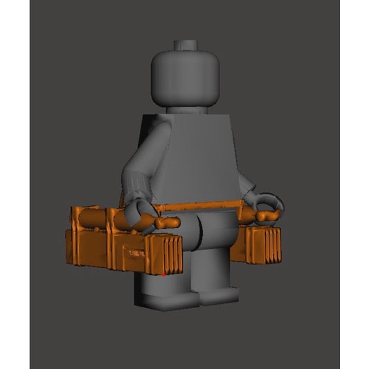 Hand-Held Combat and Flight Gear From Attack on Titan Minifigures Accessories