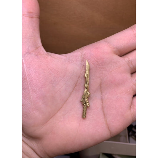 Custom Minifigures Accessories: Ninjago Four God Weapons (Gold)