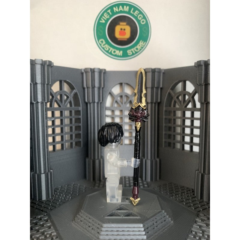 No 10. Minifigures Accessories: Dark Spear Collection