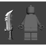 Chaos Blade Custom Minifigure Accessories Toys