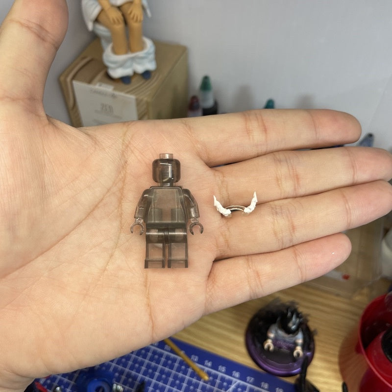 Fire Effect Arm & Leg Accessories – Custom Minifigure Add-ons One Piece & Anime Heroes