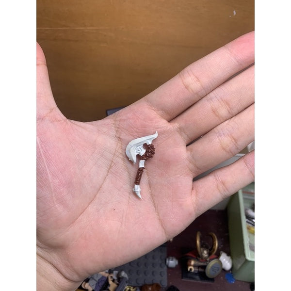 Medieval Battle Ax Custom Minifigure Accessories