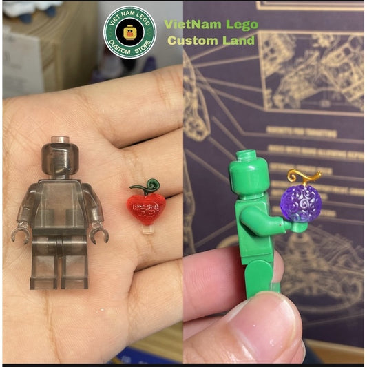 Minifigures Accessories: Devil Fruit Collection – Inspired by One Piece