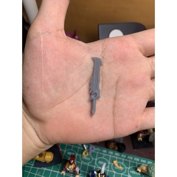 Knight Blade Alucard – Custom Minifigure Accessory (Mobile Legends)