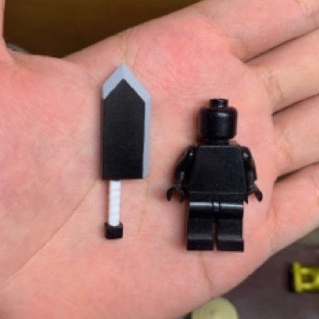 Hashirama Senju Minifigure Accessories – Armor, Great Sword, and First Scroll