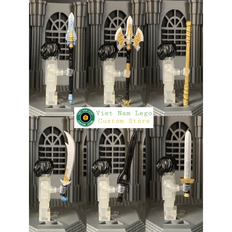 Three Kingdoms-Feng Yun Accessories Custom Minifigures Toys