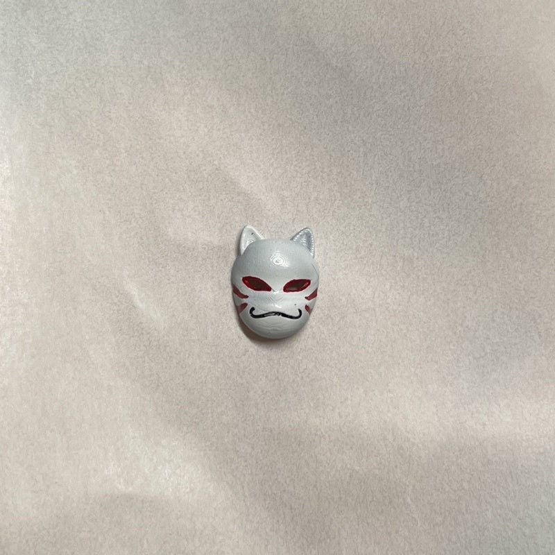 Custom Minifigure Accessories: ANBU Kakashi Mask & Oni Demon Mask