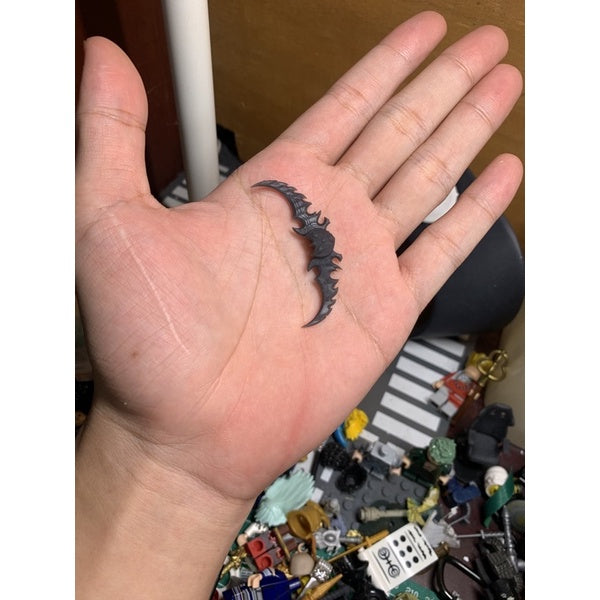 Custom Minifigure Accessory: Blade of Illidan – Warcraft Universe