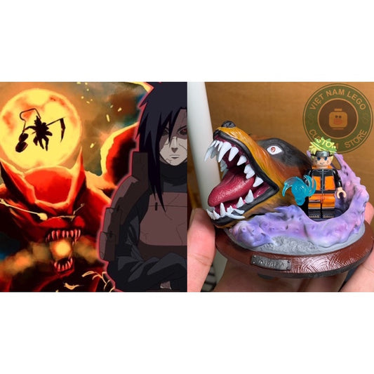 Kurama Nine-Tails Base From Naruto Custom Minifigures Toys