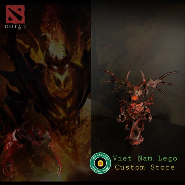 Custom Minifigures: Shadow Fiend – DOTA 2 Edition