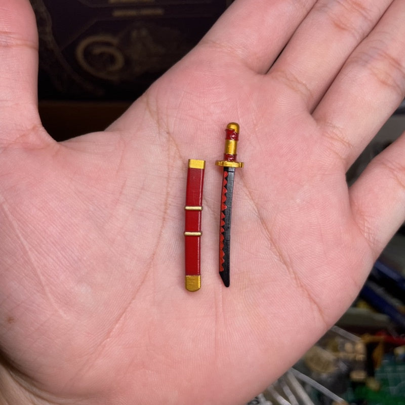 Zoro's Swords Set From One Piece Custom Minifigure Accessories – G