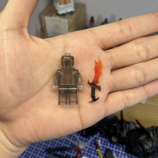 Introducing the God of Fire Minifigure Accessories Set