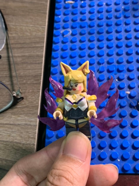Minifigure Accessories: Ahri Nine-Tailed Fox Set – League of Legends