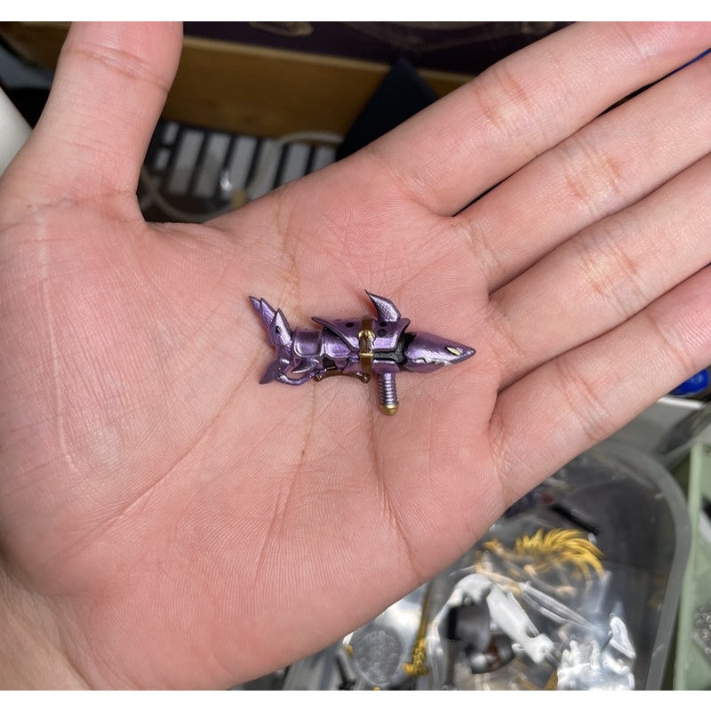 Shark Bazooka for Jinx – Custom Minifigure Accessory League of Legends