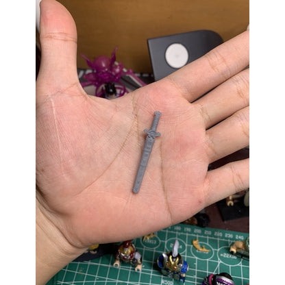 Custom Natural Flower Themed Sword – Minifigure Accessory