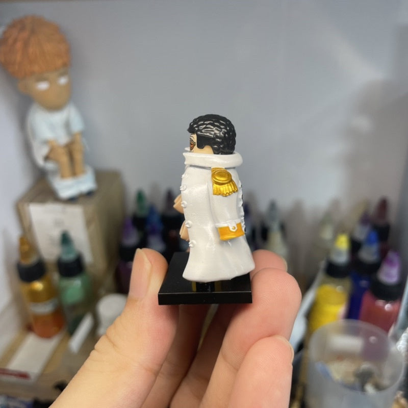 Minifigures Accessories: One Piece Pirate Admiral Coat (Justice Cape)