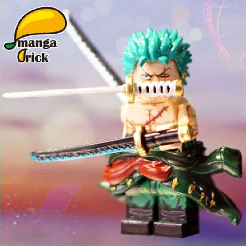 Zoro's Mouth Sword Holder – Custom Minifigure Accessory One Piece