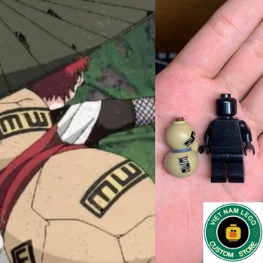 Gaara From Naruto Custom Minifigure Accessory Toys