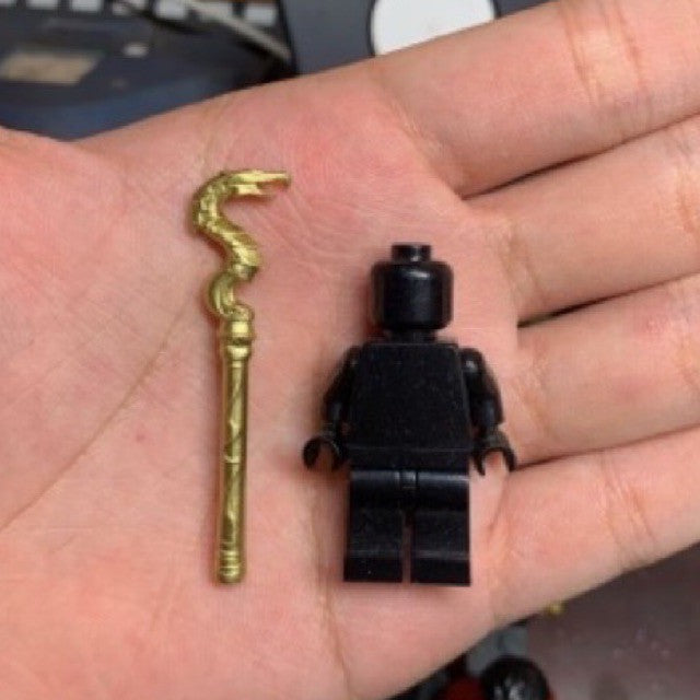 Dragon Staff – Custom Minifigure Accessory for Legendary Sorcerers and Warriors