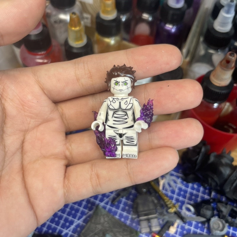 Fire Effect Arm & Leg Accessories – Custom Minifigure Add-ons One Piece & Anime Heroes