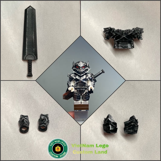 Guts Character Accessories From Berserk Custom Minifigures Toys