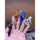 Custom Minifigures Accessories: Ninjago Four God Weapons (Gold)
