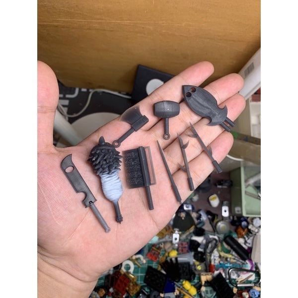 Seven Swordsmen of Kirigakure Weapons From Naruto Custom Minifigures Accessories Toys