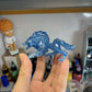 Blue Wolf Mount From Game Fantasy Series Custom Minifigures Toys
