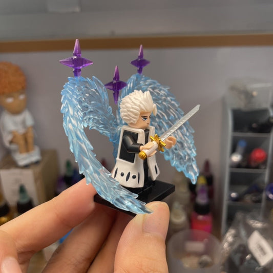 Captain Toshiro Hitsugaya Custom Minifigure – Bleach Anime Inspired