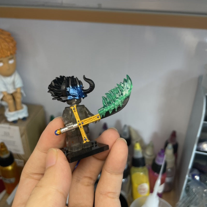 Haki Effect For Mihawk From One Piece Minifigure Accessories Toys