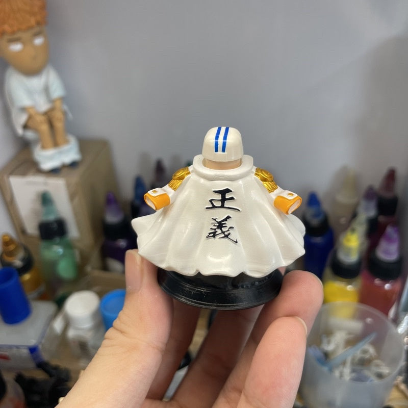 Minifigures Accessories: One Piece Pirate Admiral Coat (Justice Cape)