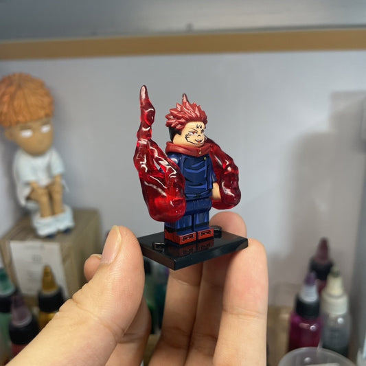 2 Fist Effect From Jujutsu Kaisen Custom Minifigure Accessories Toys