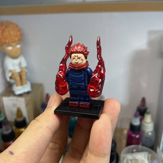 2 Fist Effect From Jujutsu Kaisen Custom Minifigure Accessories Toys