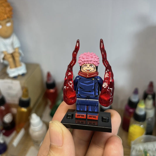 Yuji Itadori Accessories From Jujutsu Kaisen Minifigure Accessories Toys