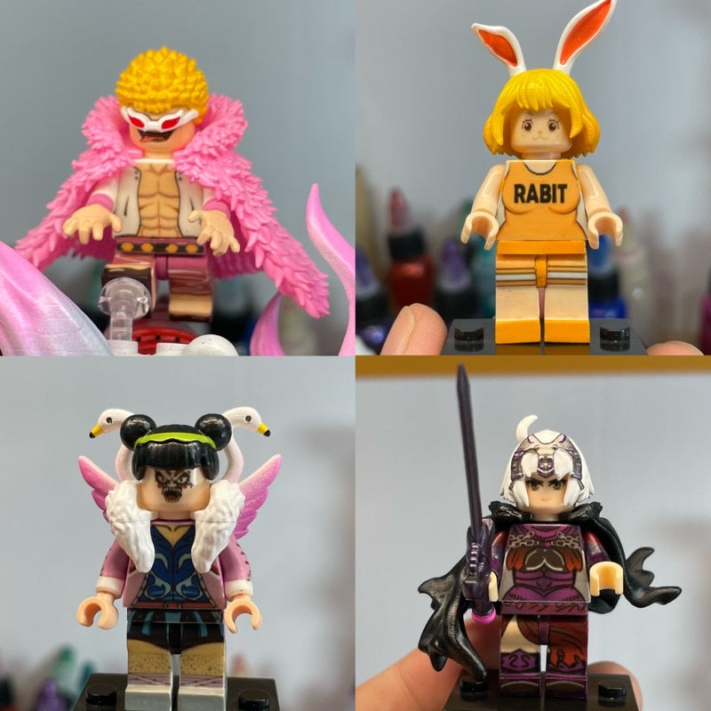 One Piece And Fate Characters Collection Custom Minifigures Toys