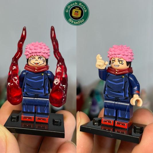 Yuji Itadori Accessories From Jujutsu Kaisen Minifigure Accessories Toys