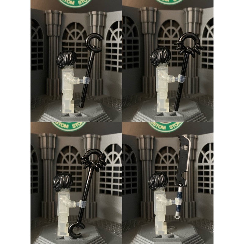 Custom Six Paths Weapons Minifigures – Naruto Inspired