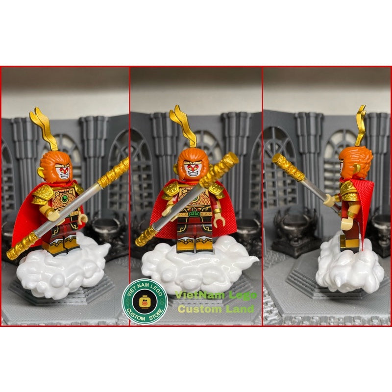 Sun Wukong Custom Minifigure – Great Sage Equal to Heaven Edition
