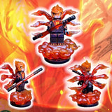 Flame Wukong (Ver. 2) Custom Minifigure – Mythical Warrior Inspired