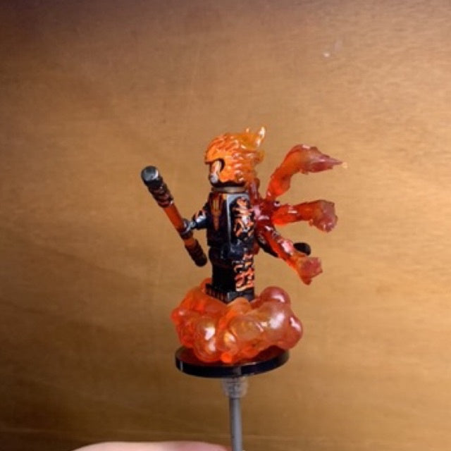 Flame Wukong (Ver. 2) Custom Minifigure – Mythical Warrior Inspired