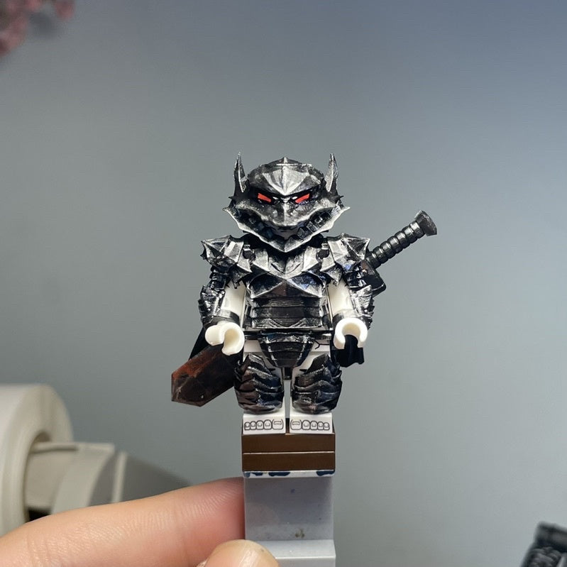 Guts (The Black Swordsman) From Berserk Custom Minifigures Toys