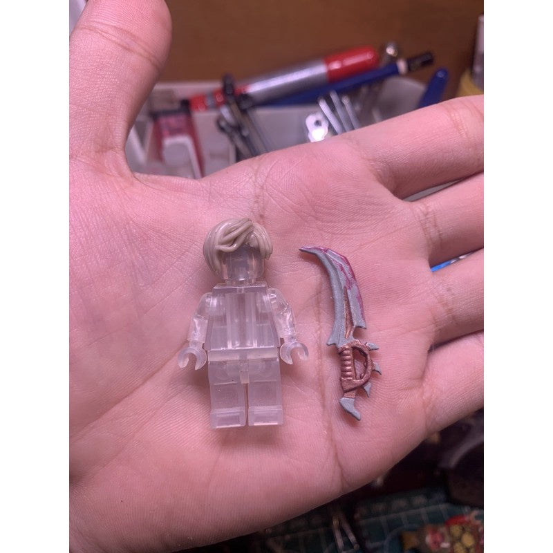 LoL-Inspired Sword Custom Minifigure Accessory – League of Legends