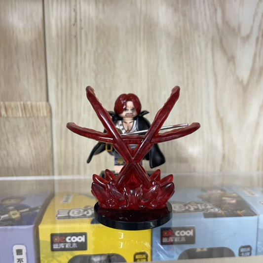 Shanks Custom Minifigure – One Piece Pirate Island Inspired