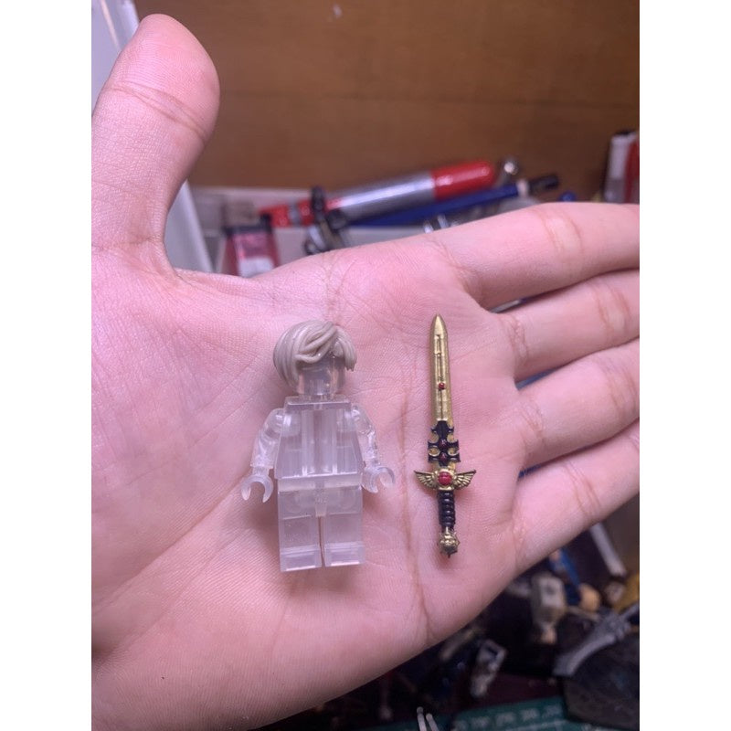 LoL-Inspired Sword Custom Minifigure Accessory – League of Legends