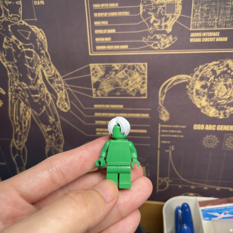 Minifigures Accessories: Hair Of The Characters (Note The Description)