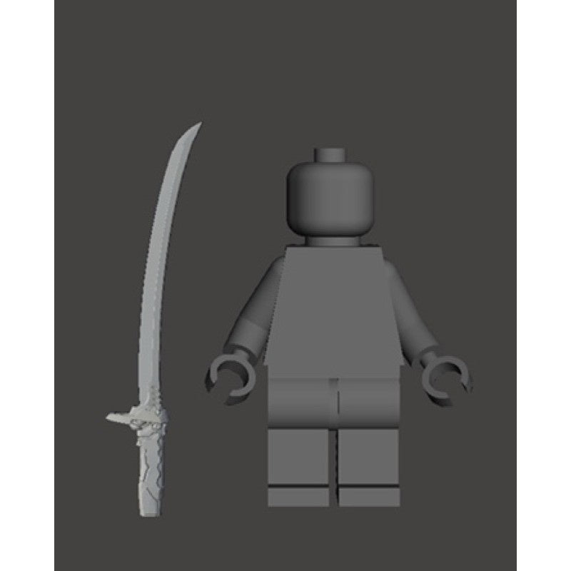 Genji Weapon From Overwatch Custom Minifigure Accessories Toys