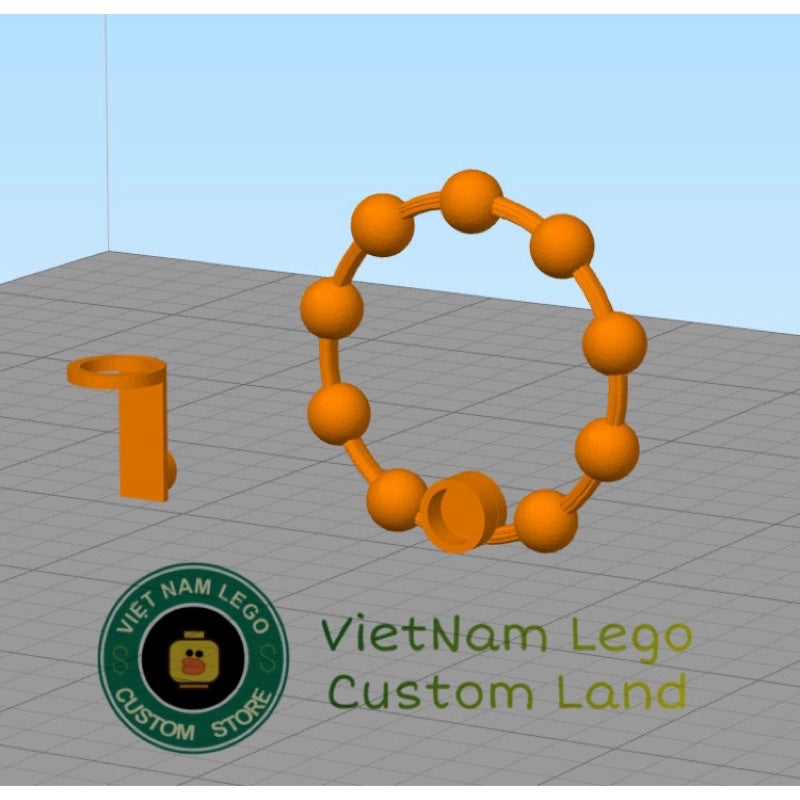 Six Paths Chakra Orbs – Custom Minifigure Accessory Inspired by Naruto