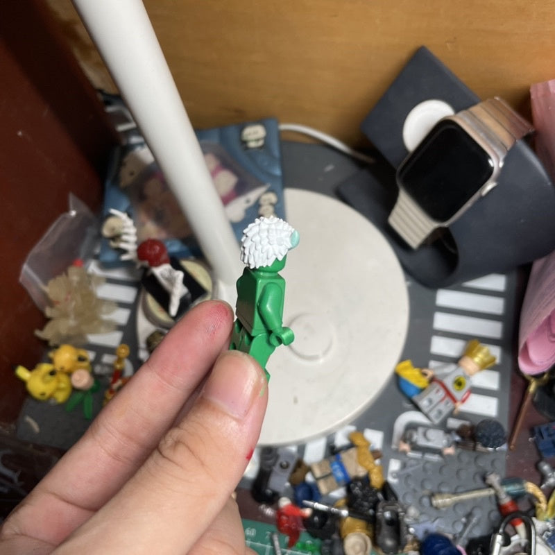 Minifigures Accessories: Hair Of The Characters (Note The Description)